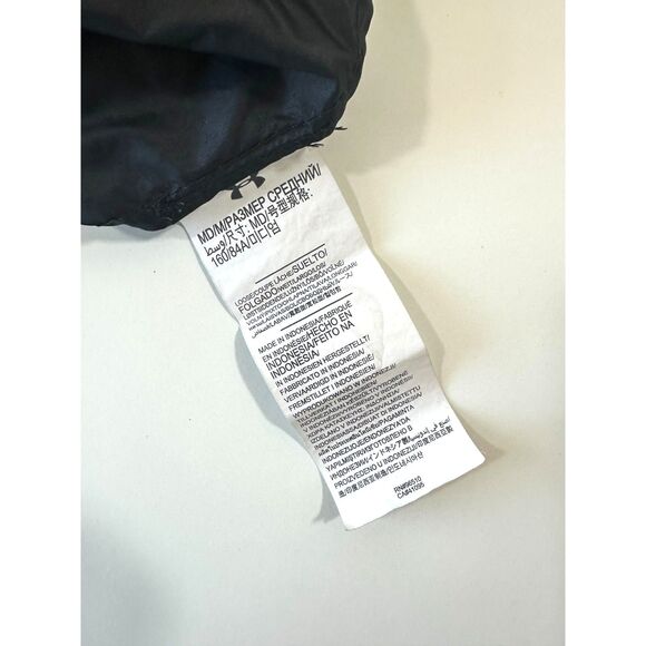 Under Armour Women's Black Anorak Poncho Windbreaker Running Jacket Size M - Picture 7 of 8